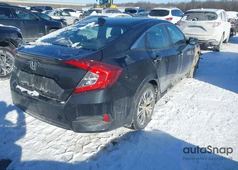 2016 Honda Civic Ex-T from USA, damaged, VIN 19XFC1F33GE045279